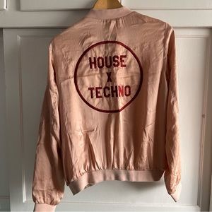 House X Techno CRSSD 🐍 Bomber Jacket